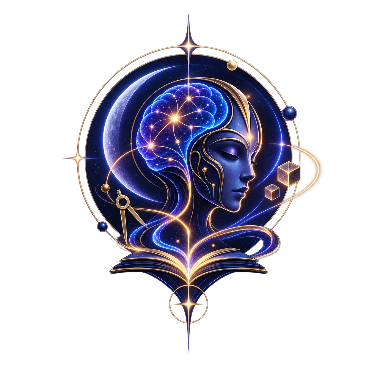 A luminous Nyxvara symbol representing one continuing Peer relationship